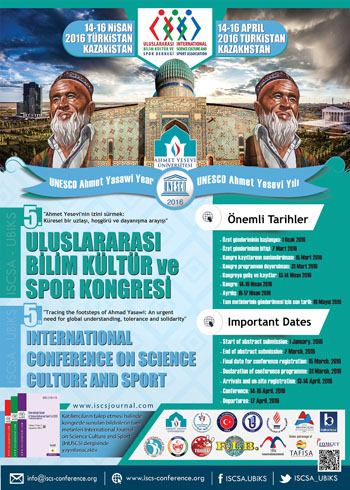  5th International Conference on Science Culture and Sport Conference Afii